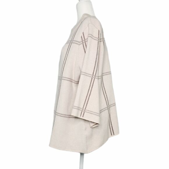 Apt. 9 Pullover Window Panel Wide Sleeve Sweater L - Picture 8 of 13